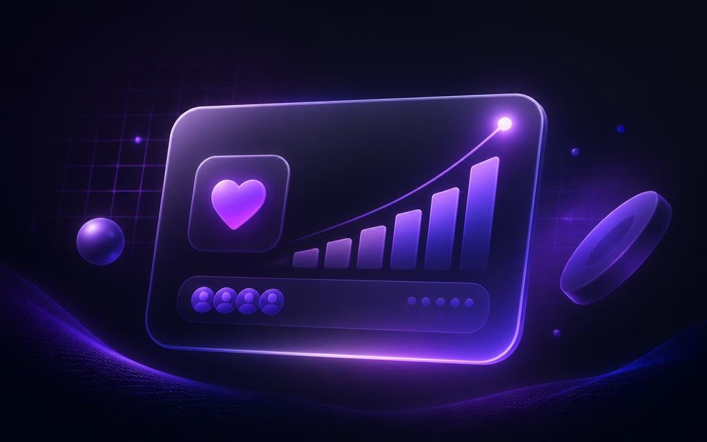 Free Instagram Likes — Instagram growth illustration